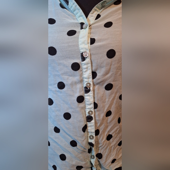 JUSTICE button-down shirt Size 14 - Picture 7 of 10